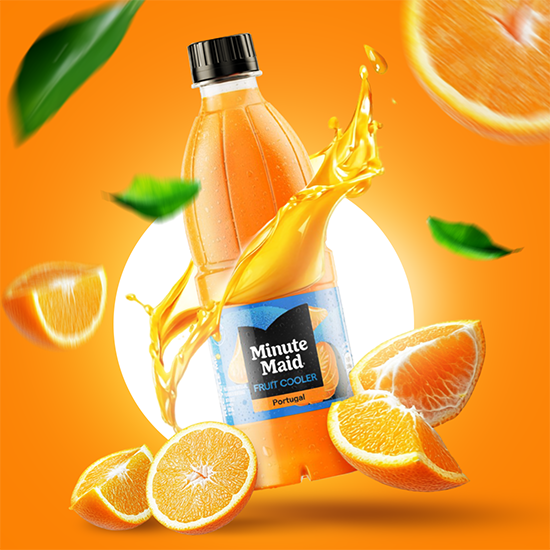 MinuteMaid ad design