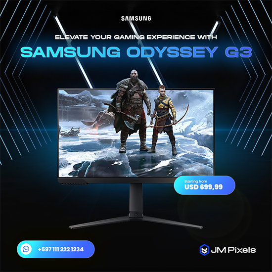 Gaming monitor ad