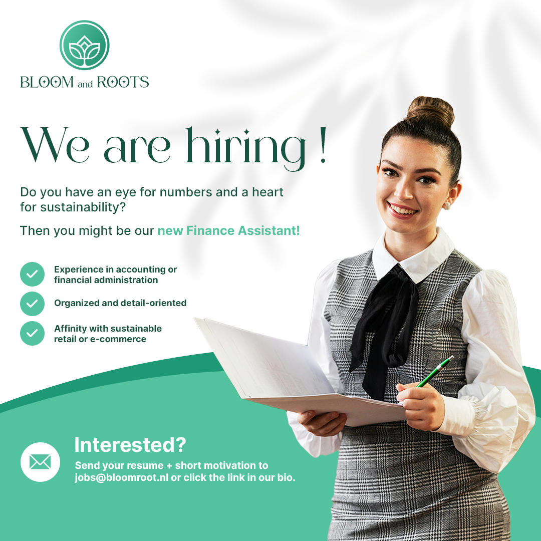 Bloom and roots - finance assistent ad