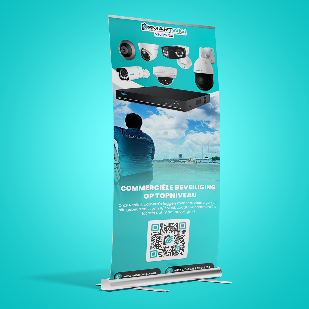 Smartwigi commercial reolink banner design